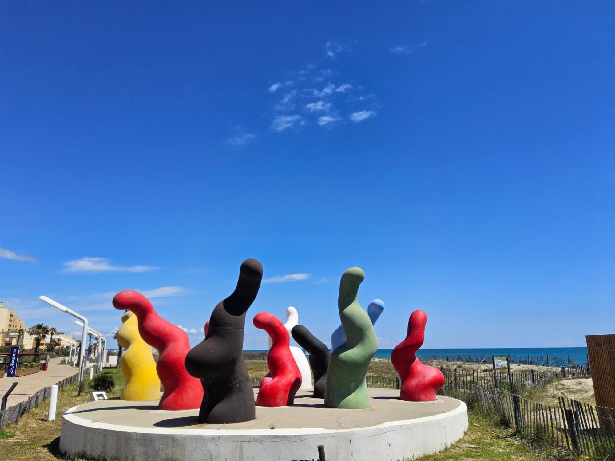 L'Azur 4 Pers Clim Parking Acces Plage Direct 乐巴凯尔斯 外观 照片